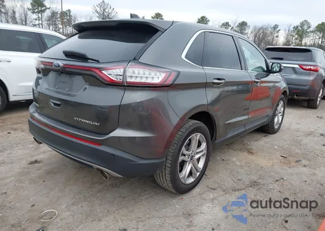 2017 Ford Edge Titanium из США, поврежденный, VIN 2FMPK3K86HBB72262